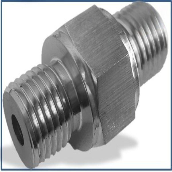Hex Nipple BSP Male X BSP Male